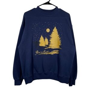Vintage 90s Peace On Earth Sweatshirt